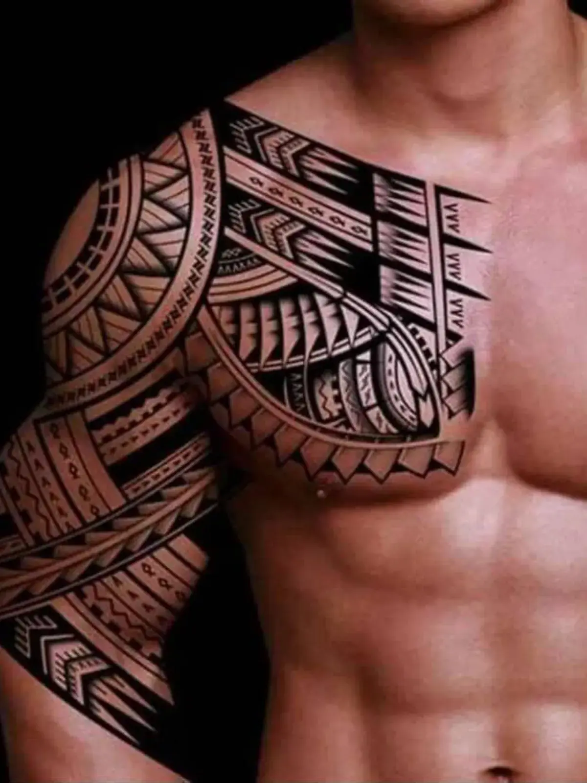 Blackwork dövme tasarımı – örnek 7