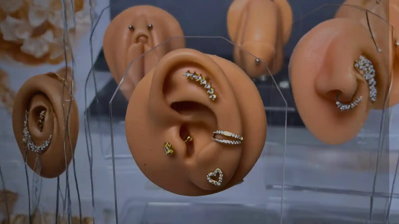 Industrial piercing örneği