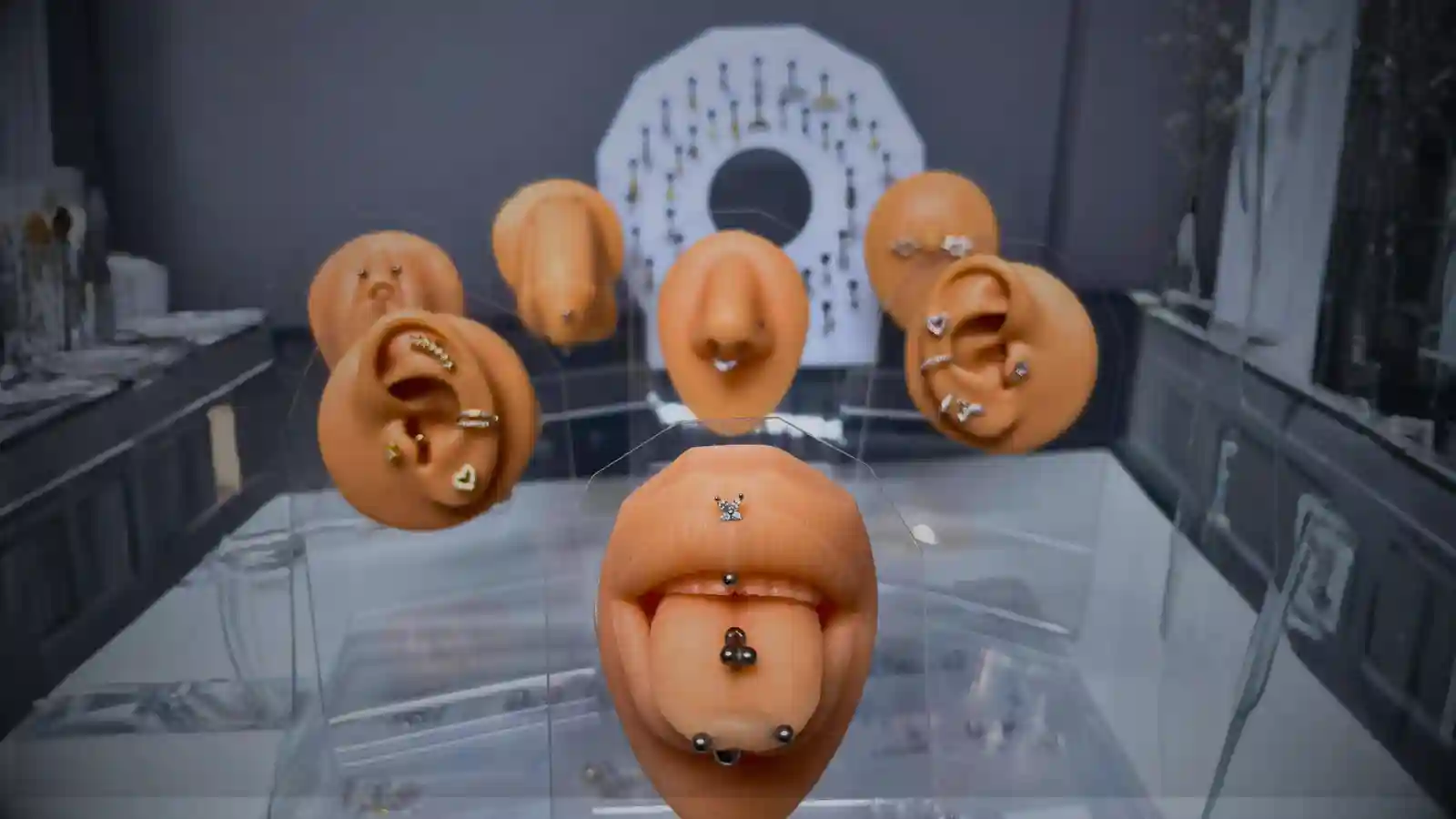 Kişiye özel piercing örneği